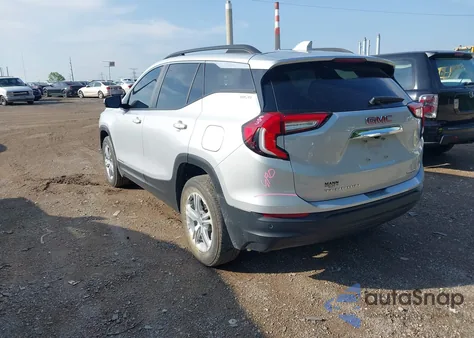 2022 GMC Terrain Awd Sle from USA, damaged, VIN 3GKALTEV2NL248606
